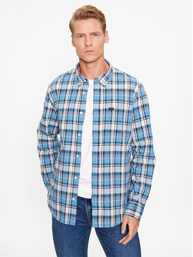 Lee Lee Košile 112341760 Modrá Regular Fit