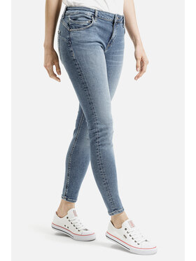 Cross Jeans Cross Jeans Jeansy P 419-039 Niebieski Super Skinny Fit