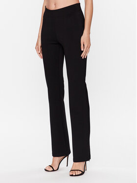 Bruuns Bazaar Bruuns Bazaar Medžiaginės kelnės Lucilla Lya BBW3150 Juoda Regular Fit