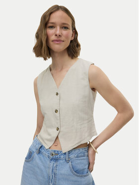 Vero Moda Vero Moda Weste Caia 10333795 Beige Regular Fit