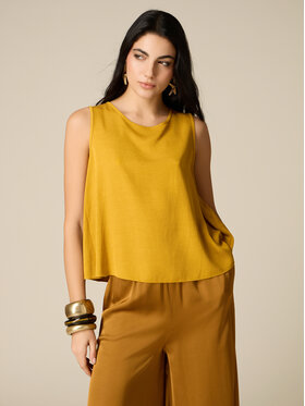 Oltre Oltre Blusa 2517J000763N002 Giallo Regular Fit