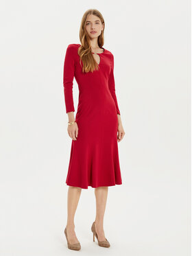 Rinascimento Rinascimento Коктейльна сукня CFC0121444003 Бордовий Regular Fit