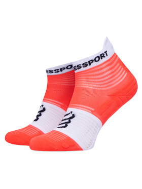 Compressport Compressport Rövid unisex zoknik Pro Racing V4.0 Run Low XU00047B Narancssárga