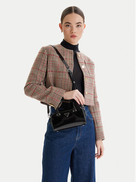 Guess Guess Дамска чанта Arnela Mini HWNY94 96740 Черен