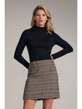 FIGL FIGL Blúzka M729 Čierna Slim Fit