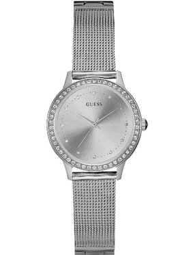 Guess Guess Hodinky W0647L6 Stříbrná