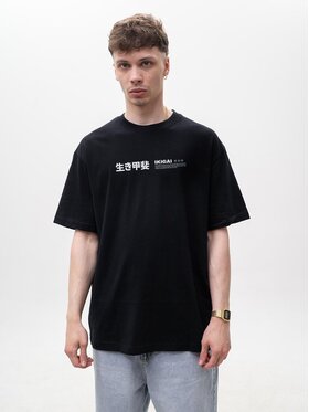 MyStars MyStars T-Shirt 131483 Czarny Oversize