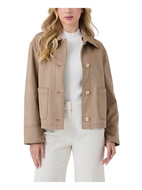 Guess Guess Bunda pro přechodné období 183553 Béžová Classic Fit
