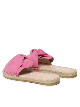 Manebi Espadrile Sandals With Knot R 1.0 JK Roza