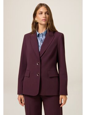 Oltre Oltre Giacca outdoor Q797R104591N036 Bordeaux A-Line Fit