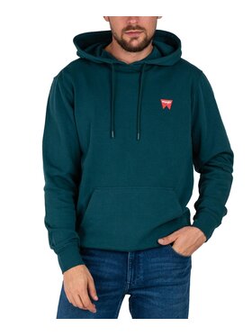 Wrangler Wrangler Bluza W651I3G03 Zielony Regular Fit