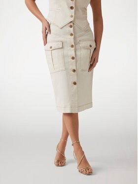 Marciano Guess Marciano Guess Spódnica 172773 Biały Classic Fit