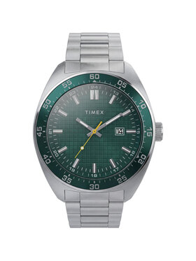 Timex Timex Zegarek TW2Y89000 Srebrny