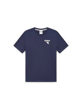 Diadora Diadora T-Shirt T-SHIRT SS ESS. SPORTS SL Granatowy Regular Fit