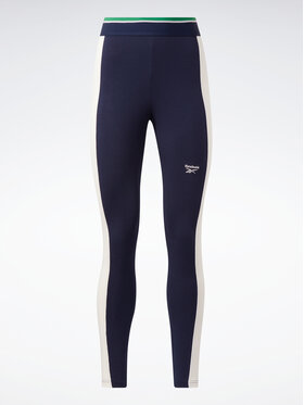 Reebok Leggings HS4710 Tamnoplava Slim Fit