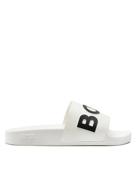 BOSS Boss Ciabatte Bay 50471271 10242218 01 Bianco