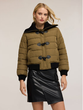 Motivi Motivi Giubbotto piumino F068Q000713N015 Verde Regular Fit