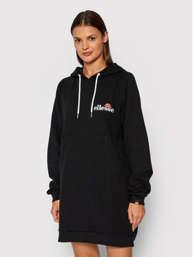 Ellesse Ellesse Trikotažinė suknelė Honey SGK13289 Juoda Relaxed Fit