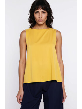 NIFE NIFE Halenka B224 Žlutá Modern Relaxed Fit