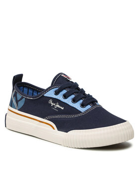 Pepe Jeans Pepe Jeans Teniși Ottis Bamba PBS30525 Bleumarin