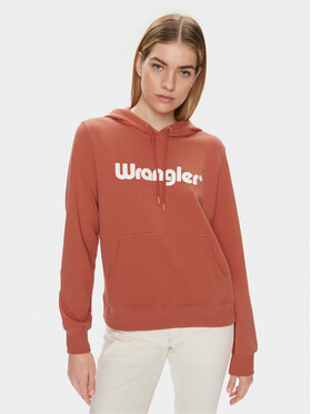 Wrangler Wrangler Majica dugih rukava 112350336 Narančasta Regular Fit