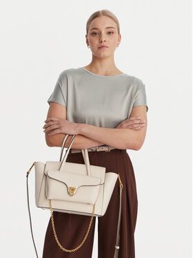 Coccinelle Coccinelle Handtasche T8A Coccinelledouble Beat E1 T8A 18 02 01 Écru