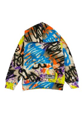 Starter Starter Felpa q-bab-69477 Multicolore Regular Fit
