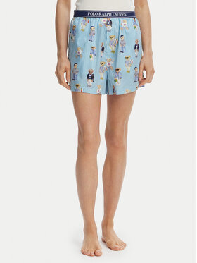 Polo Ralph Lauren Polo Ralph Lauren Pidžaamašortsid 4P0119 Roheline Relaxed Fit
