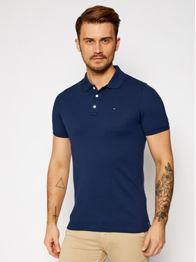 Tommy Jeans Tommy Jeans Polo DM0DM04266 Tamnoplava Slim Fit