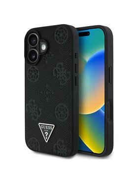 Guess Guess Etui na telefon Apple iPhone 16 Czarny