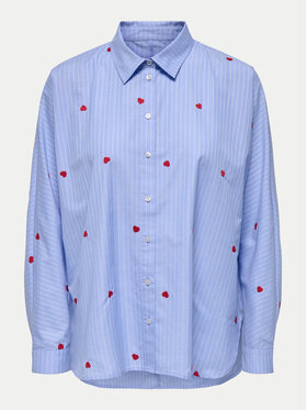 ONLY ONLY Hemd 15344336 Blau Box Fit