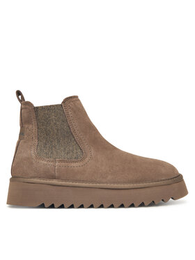 Tamaris Tamaris Kotníková obuv s elastickým prvkem 1-26419-45 Hnědá