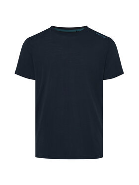 Viking Viking T-Shirt Salen Granatowy Regular Fit