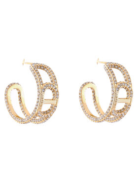 TWINSET TWINSET Обици 251TO5361 Златист