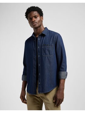 Lee Lee Koszula SURE SHIRT Niebieski Regular Fit