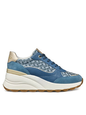 Geox Geox Sneakersy D Spherica Ec13 D45WAA 085DS C4005 Modrá