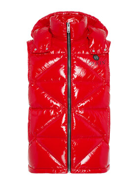 PHILIPP PLEIN PHILIPP PLEIN Kurtka puchowa 61 Czerwony Regular Fit