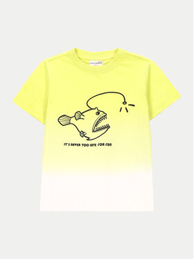 Coccodrillo Coccodrillo T-Shirt WC4143203DWK Żółty Regular Fit