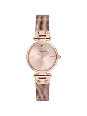 Anne Klein Anne Klein Zegarek AK/3002RGRG Różowe złoto