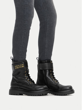 Versace Jeans Couture Versace Jeans Couture Schnürschuhe 79VA3S64 Schwarz