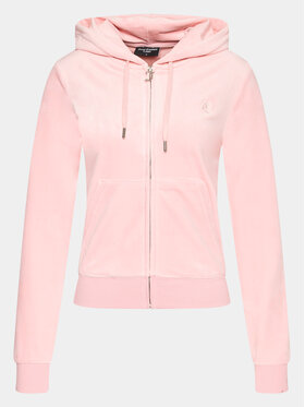 Juicy Couture Juicy Couture Суитшърт Robertson Class JCAP176 Розов Regular Fit