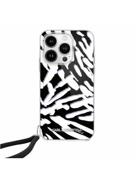 KARL LAGERFELD KARL LAGERFELD Etui na telefon Apple iPhone 15 Pro Czarny