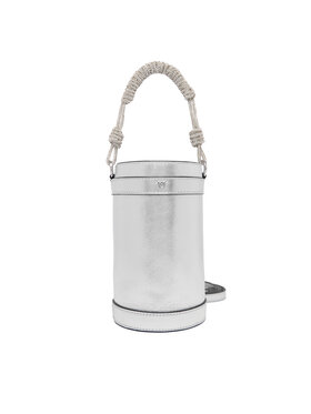 PINKO PINKO Táska Mini Bucket Manico 25-26 PLTT 105910 Ezüst