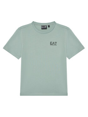 EA7 Emporio Armani EA7 Emporio Armani T-shirt 7B000020 AF10378 U9024 Verde Regular Fit