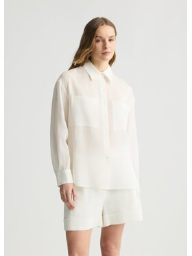 Liu Jo Liu Jo Koszula WA5487T686110701 Biały Regular Fit