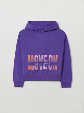 OVS OVS Džemperis 1898254 Violetinė Regular Fit