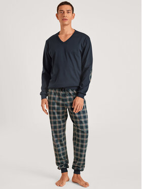 Calida Calida Pyžamo 46162 Tmavomodrá Comfortable Fit