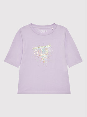 Guess Guess Bluse K2YI17 KAPO0 Violett Regular Fit