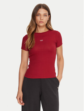 Guess Jeans Guess Jeans T-shirt W5BP45 KA0H1 Rosso Slim Fit
