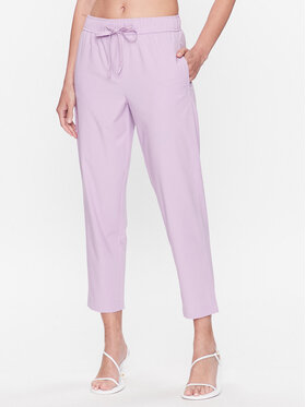Marella Marella Medžiaginės kelnės Coro 2331310935 Violetinė Regular Fit